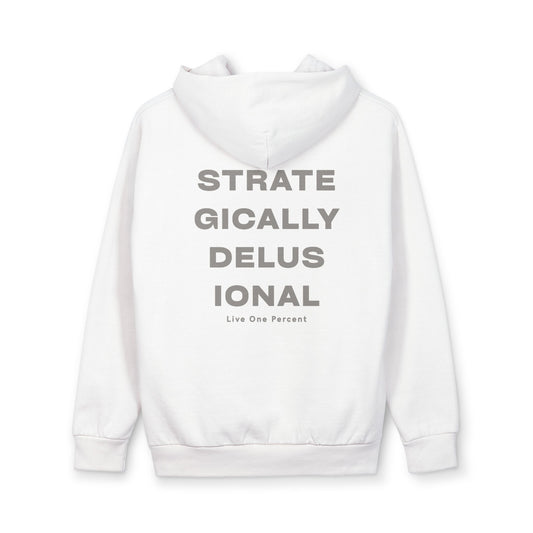 "Strategically Delusional" Hoodie
