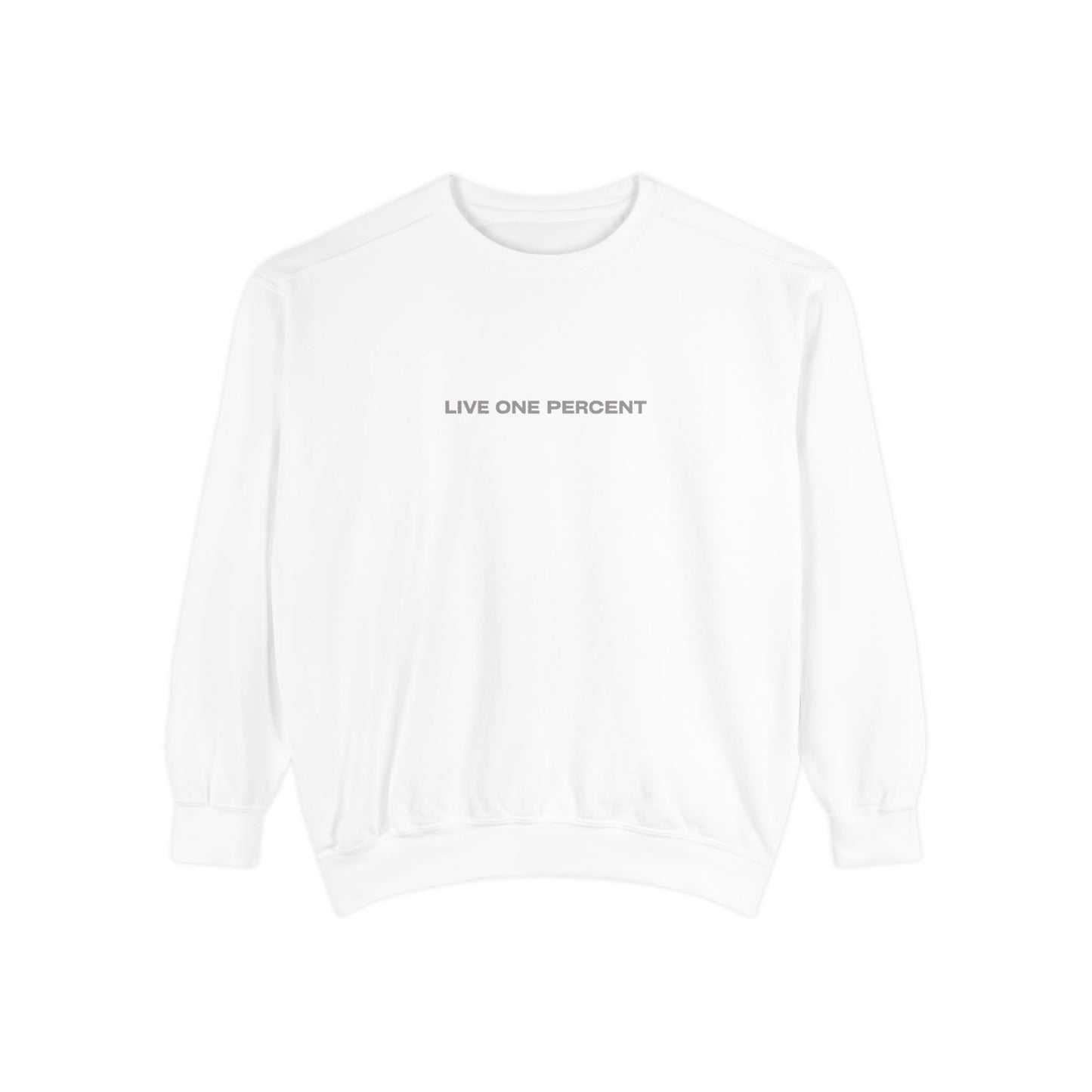 Iconic Live One Percent Crewneck
